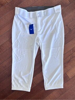 Mizuno Women’s White Athletic Softball Pants XXL NWT